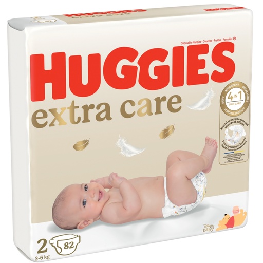 [Hugguies nr2] HUGGIES mähkmed, Extra Suurus 2 (suurus kuni 3-6kg) 